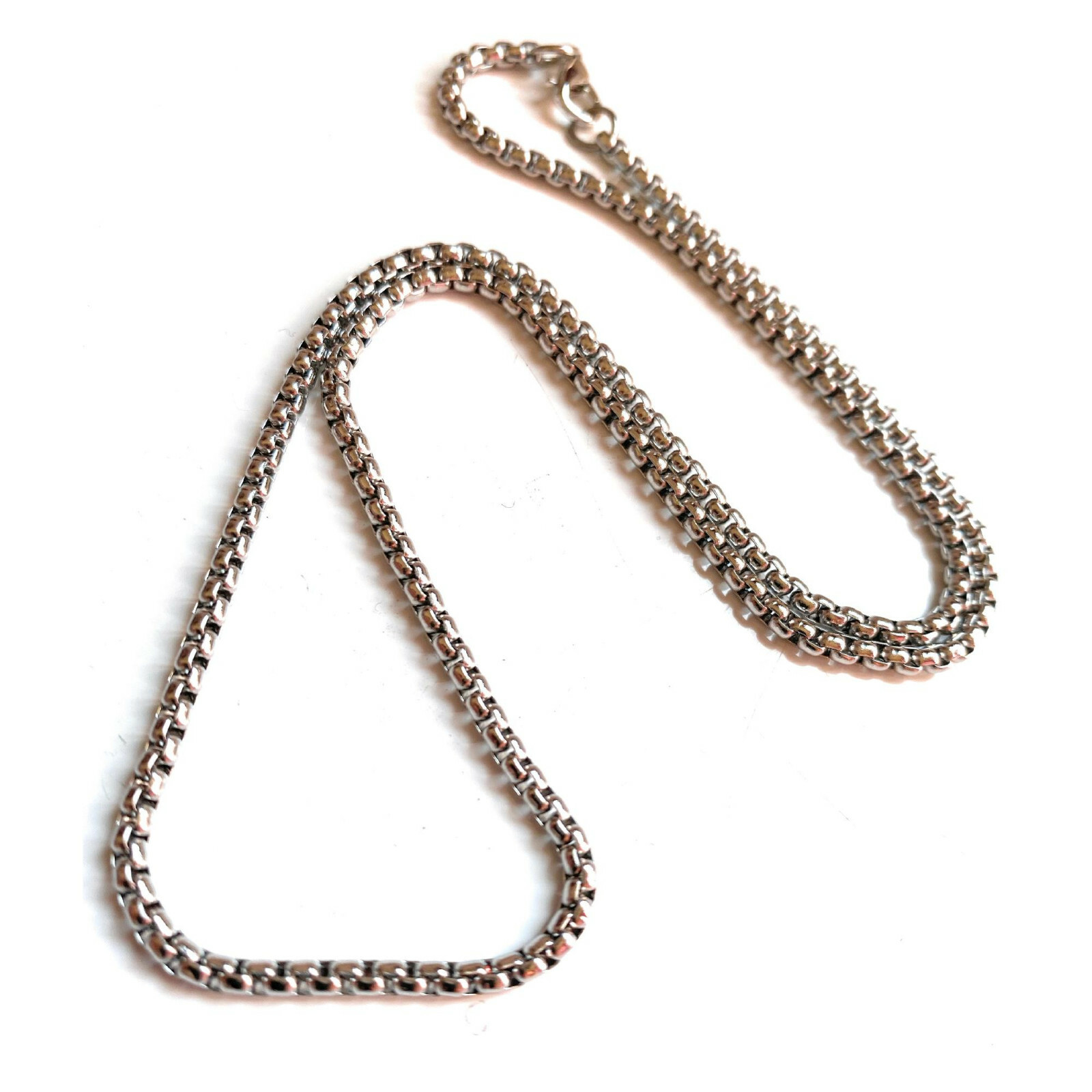 555Jewelry Collana A Croce Uomo/Donna In Acciaio Inox 316L Con Catena Regolabile 40-61 Cm