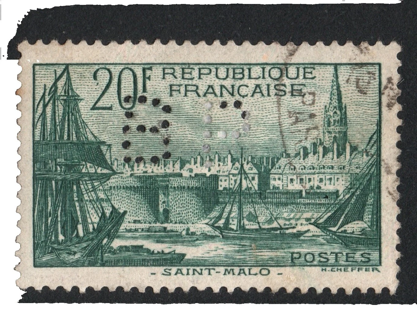 Ships, Boats Used France & Colonies Stamps