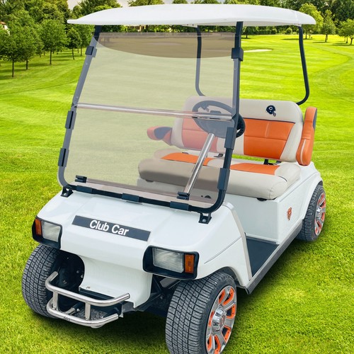 Tinted Folding Golf Cart Windshield for Club Car DS (2000.5Up