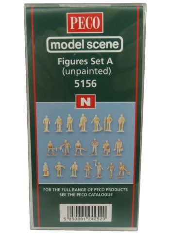 5156 - Figures Set A (unpainted) x20 (N) - Picture 1 of 2