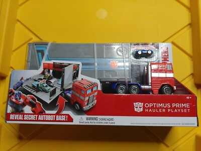 Transformers micro machines OPTIMUS PRIME Semi playset with Tracks Corvette