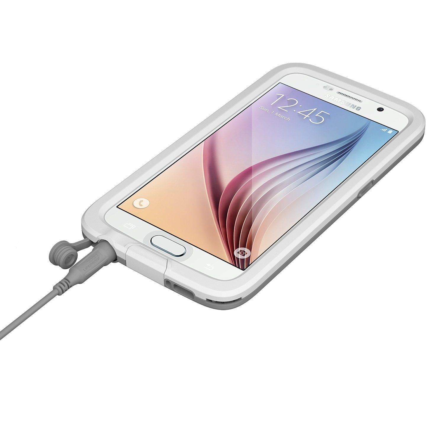 Samsung Galaxy S6 LifeProof Fre OEM Case Water Proof - Avalanche Grey ...