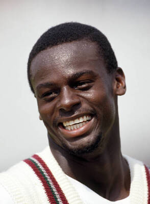 Hamish Anthony of the West Indies during practice before the- Old Cricket Photo