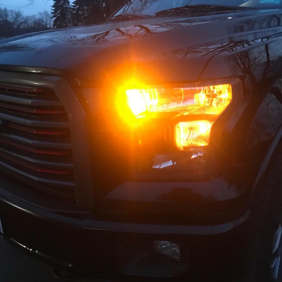 LED REAR Amber Plug Play 1156 CANBUS Turn Signal Lamp,🚫 Resistor/Flasher Relay - Image 2 of 4