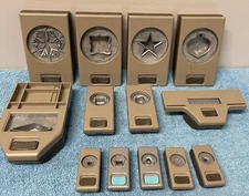 Lot of 13 Stampin' Up! Punches Heavy Duty Crafting Tools Snowflake Mickey Mouse