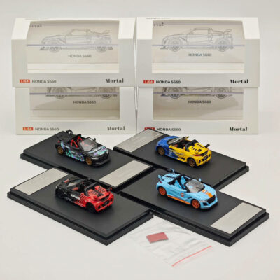 1:64 S660 Mugen ADVAN HKS SPOON Diecast Toys Car Models Gifts Mortal