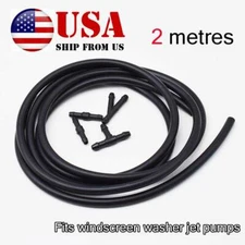 Washer Nozzle Spray Pump Hose Windshield Wiper Tube Headlight Pipe Front Rear