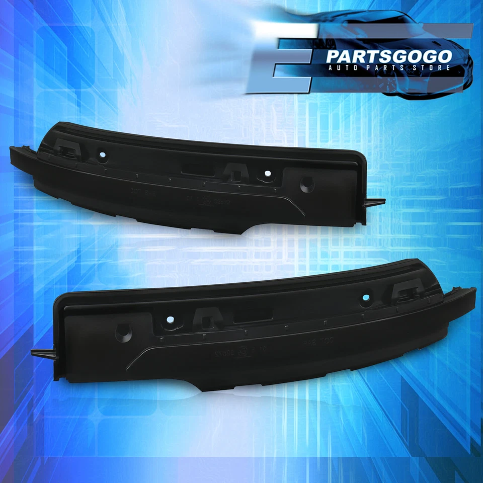 For 15-21 Porsche Macan Smoked Sequential LED Side Mirror Turn Signal Light Lamp Foto 4 de 4