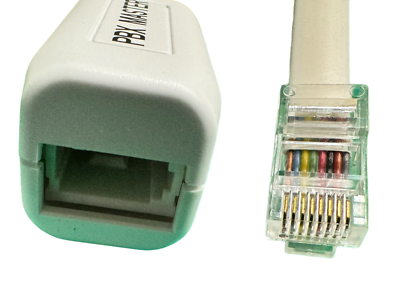 RJ45 to BT Socket Adaptor FULL Master PSTN Phone Line Telephone