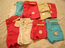 Girls Shorts Twill Bermuda Shortie Midi 5 Pocket Kids