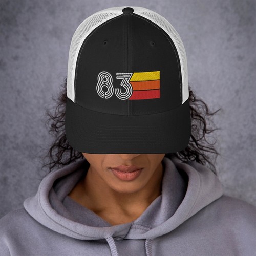 83 1983 Vintage Retro Bordado Camionero Gorra Gorra, 42º Cumpleaños Unisex Sombrero Regalo - Imagen 19 de 35