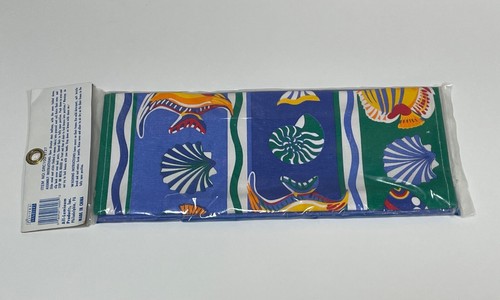 Vintage NOS Canvas Director Chair Replacement Cover Tropical Fish Ocean Beach - Picture 2 of 2