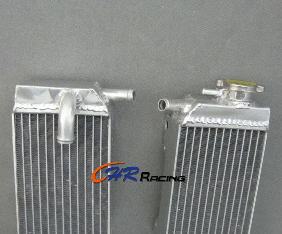 PARA HONDA CRF250R/CRF250X 2004-2009 2005 2006 2007 2008 radiador aluminio L&R Foto 4 de 4