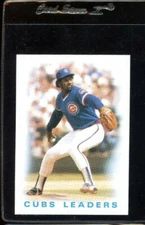 1986 TOPPS CUBS LEADERS #636 LEE SMITH HOF CHICAGO CUBS