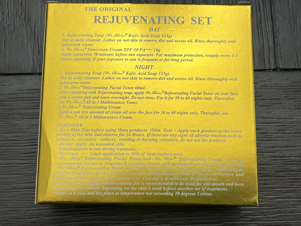 Dr Alvin - The Original Rejuvenating Facial Set By Dr Alvin (US Seller) - Image 3 of 4