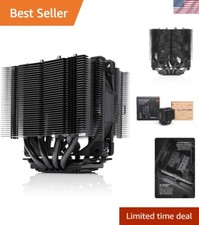 NH-D9L chromax.Black, Premium CPU Cooler with NF-A9 92mm Fan Black