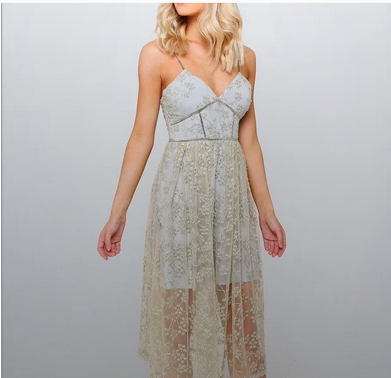 self portrait floral embroidered mesh midi dress Self-Portrait Sleeveless Midnight Floral Mesh Dress in Black – luxury-24 main image 0