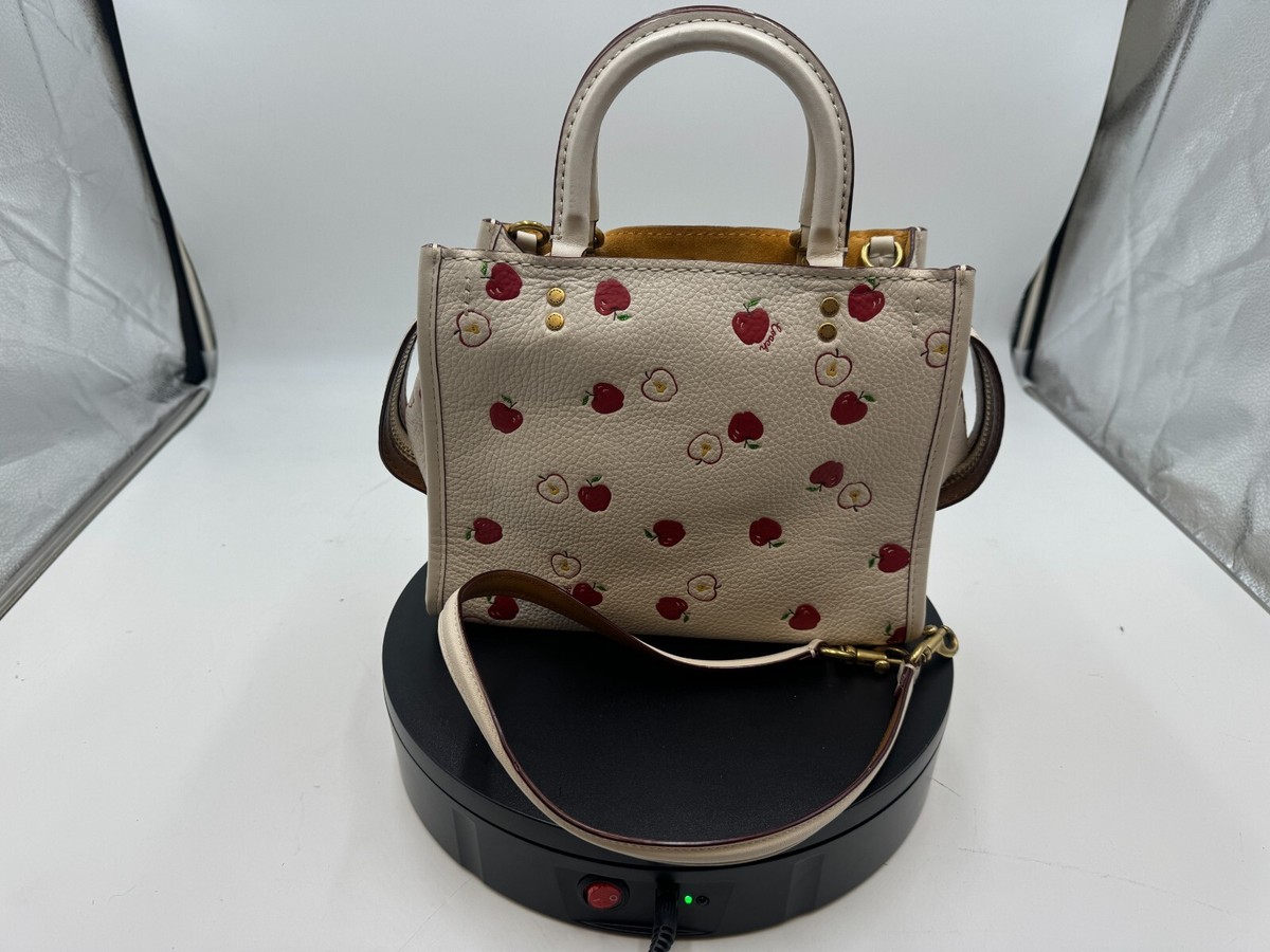Coach 76054 Rogue 25 Japan Limited Apple Print 2Way Shoulder