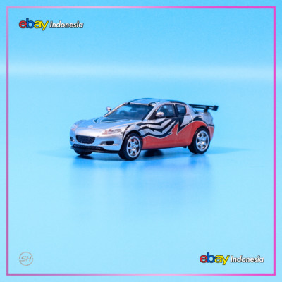 Unique Model Custom Mazda RX-8 Need For Speed Most Wanted Diecast 1:64