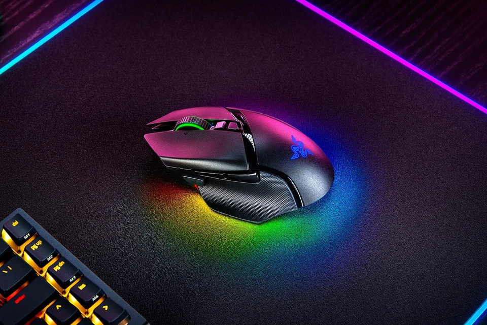 * Razer Basilisk V3 Pro Gaming Mouse Dual Wireless + USB-C 30.000 DPI RGB Black - Bild 4 von 4