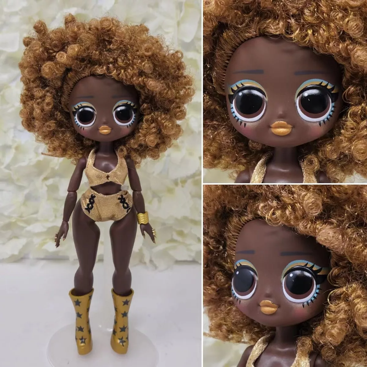 Gold and black lol doll hotsell