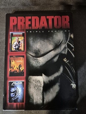 Predator - Triple Feature (DVD, 2008, 3-Disc Set, Sensormatic)