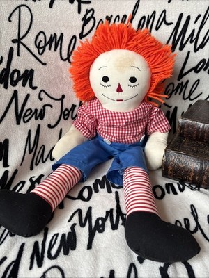 VINTAGE Cloth 23  ANDY DOLL