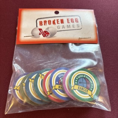 Geek & Sundry Promo Spieler Token Klasse Bauern Tabletop Tag 2017