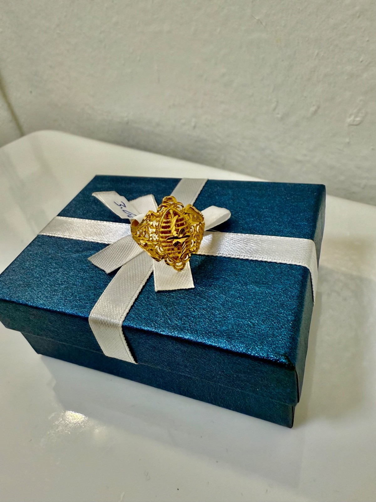 Statement Ring-Women, solid 3.68 Grams Yellow gol… - image 1