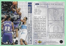 1994-95 Upper Deck Collector's Choice Blueprint Glenn Robinson #386 Bucks👍