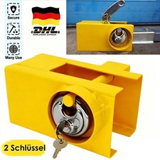 Kastenschloss Diebstahlsicherung Safety Box Anhänger Deichsel Schloß Kupplung