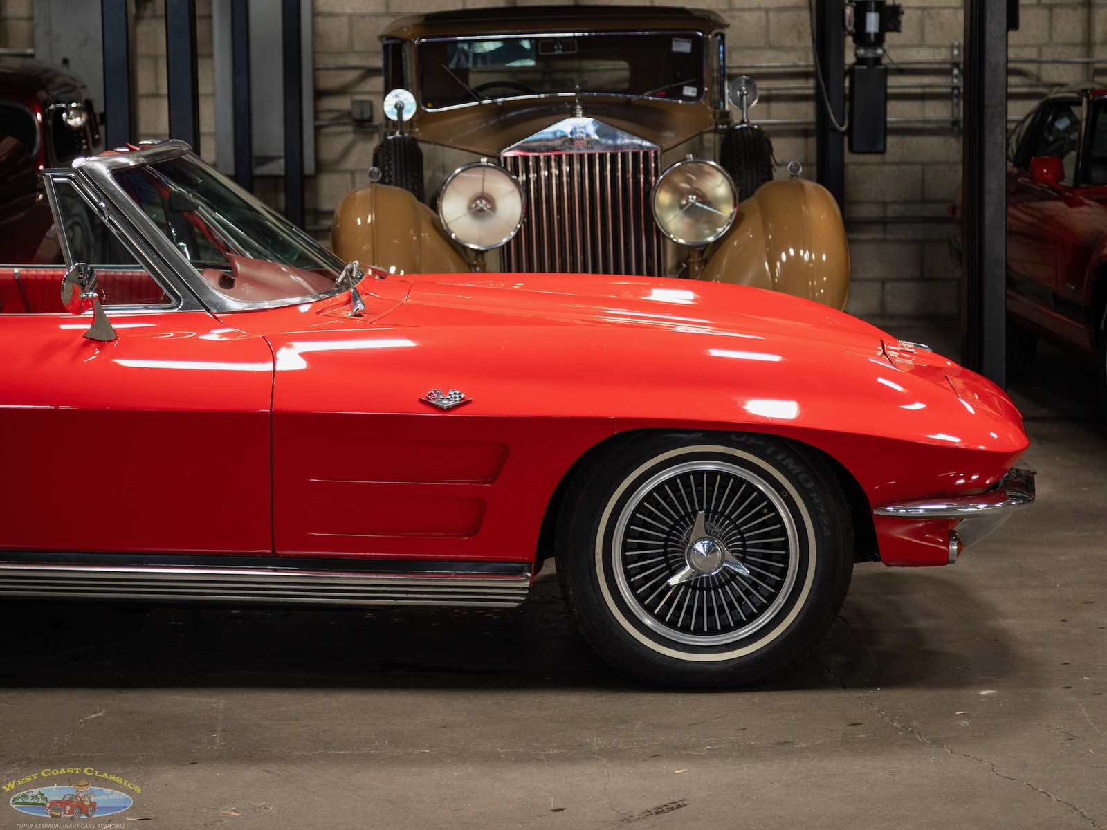 1964 Red Chevrolet Corvette   | C2 Corvette Photo 8