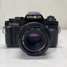 Minolta X-700 35mm SLR Camera with MD 50mm 1:1.7 Lens