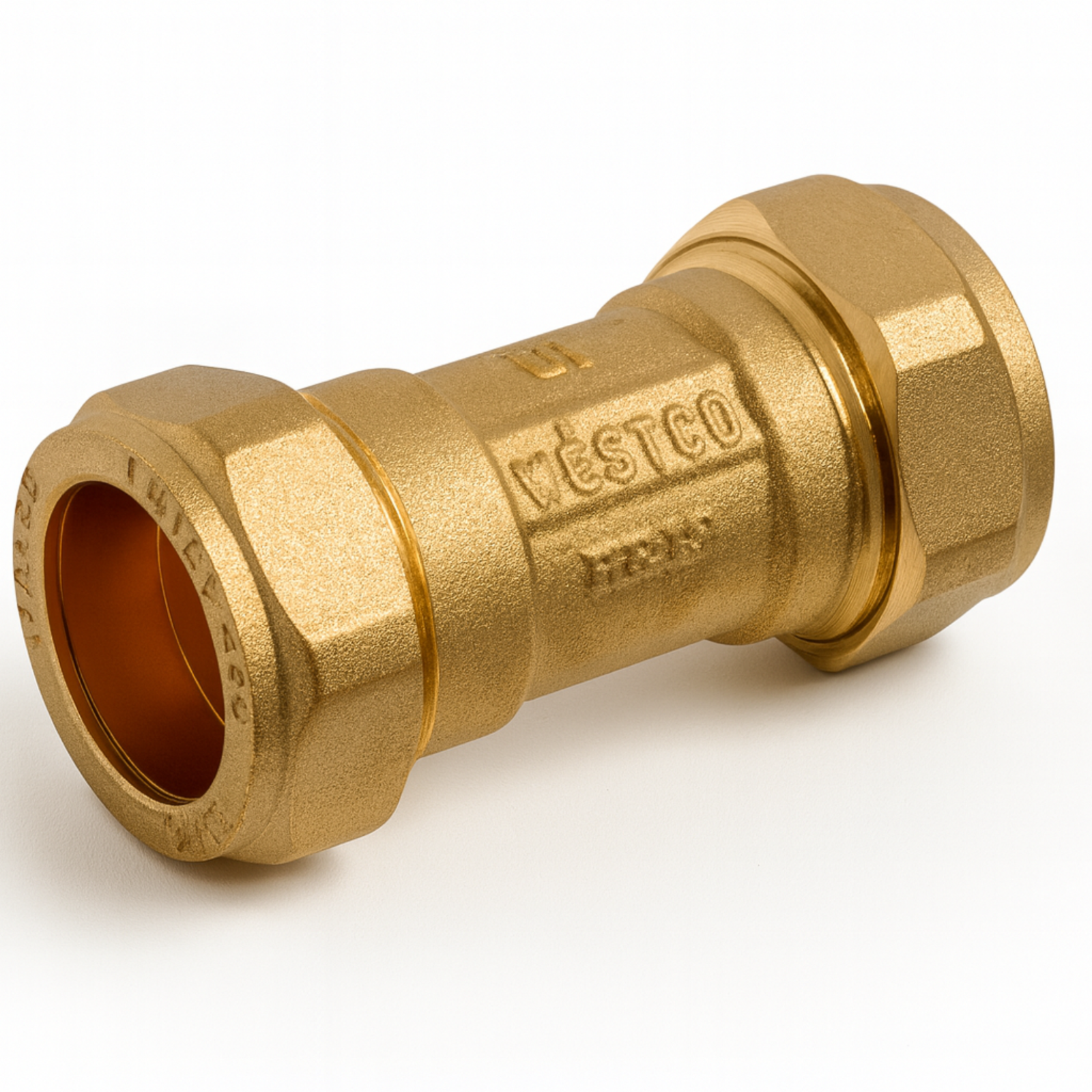 2x Westco 15mm C x C DZR Single Check Valve (WRAS)