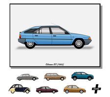 POSTER - CITROEN - Various Models - (A4 A3 A2 sizes) Art Print