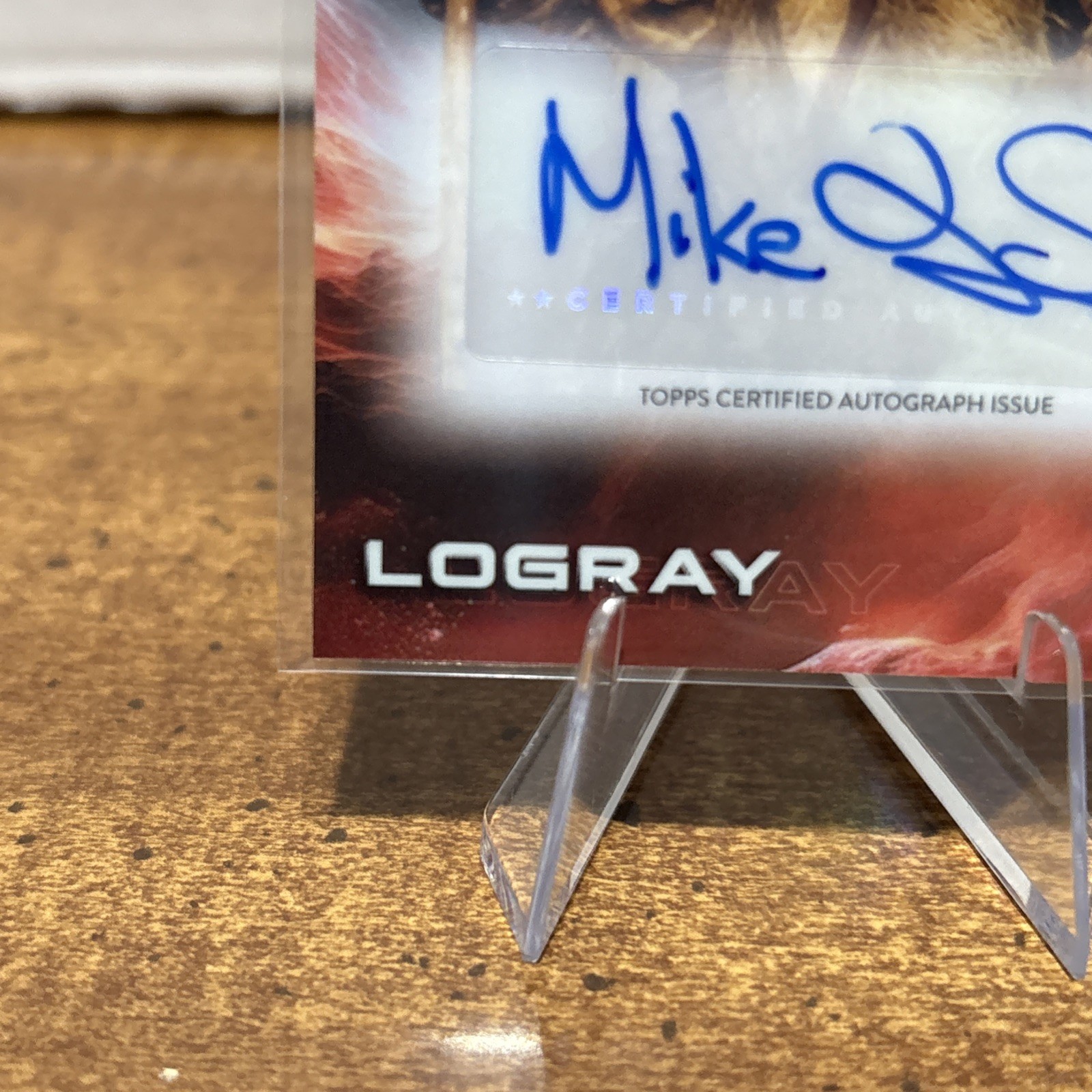 2025 Topps Chrome Star Wars Mike Edmonds as Logray #A-ME Auto view 2