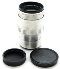 Nice Carl Zeiss Jena Sonnar lens 4/135 mm Silver M42 Screw Mount