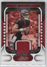 2022 Panini Absolute Absolute Rookie Materials Desmond Ridder #ARM-4 14lt