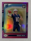 2024 Panini Donruss Optic - Rated Rookie Drake Maye #229 Pink Prizm (RC)