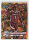 2024 Bowman Chrome University Sapphire Basketball Gold Latrell Wrightsell #51