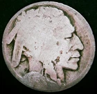 1913-S Buffalo Nickel - Type 2 / II - Restored Date - Key Date - Free Shipping!