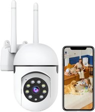 Baby Monitor Camera WiFi 1080P Indoor 360  Pan Tilt 2 Way Audio AI Alexa