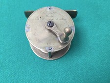 Small Antique 2.25" Chas. Farlow Strand London Brass Fly Fishing Reel