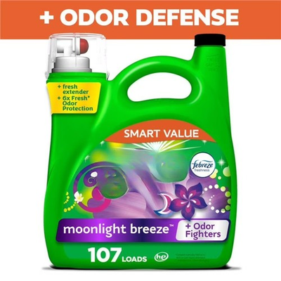 #ad Laundry Detergent Liquid with Odor Fighters154 fl oz 107 Loads $19.13