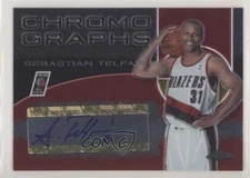 2004-05 Topps Chrome Chromographs Sebastian Telfair #CH-ST Rookie Auto RC