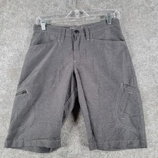 Lee Grafton Cargo Shorts Boys 16R Heather Gray Flat Front Zipper Side Pocket