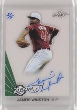 2015 Leaf 25th Baseball Pure Auto Green 2/5 Jameis Winston #A-JW1 Auto uk2