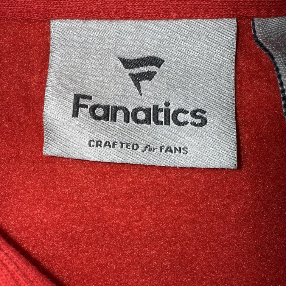 Nebraska Cornhuskers Shirt Womens 1X Red NCAA College Football Fanatics Cotton - Image 4 of 4