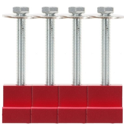 4PCS Aluminium J Hooks Kit Praktische Montageklemmen für Pickup -Werkzeugkasten