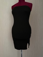 sexy black bodycon dress size L - 16